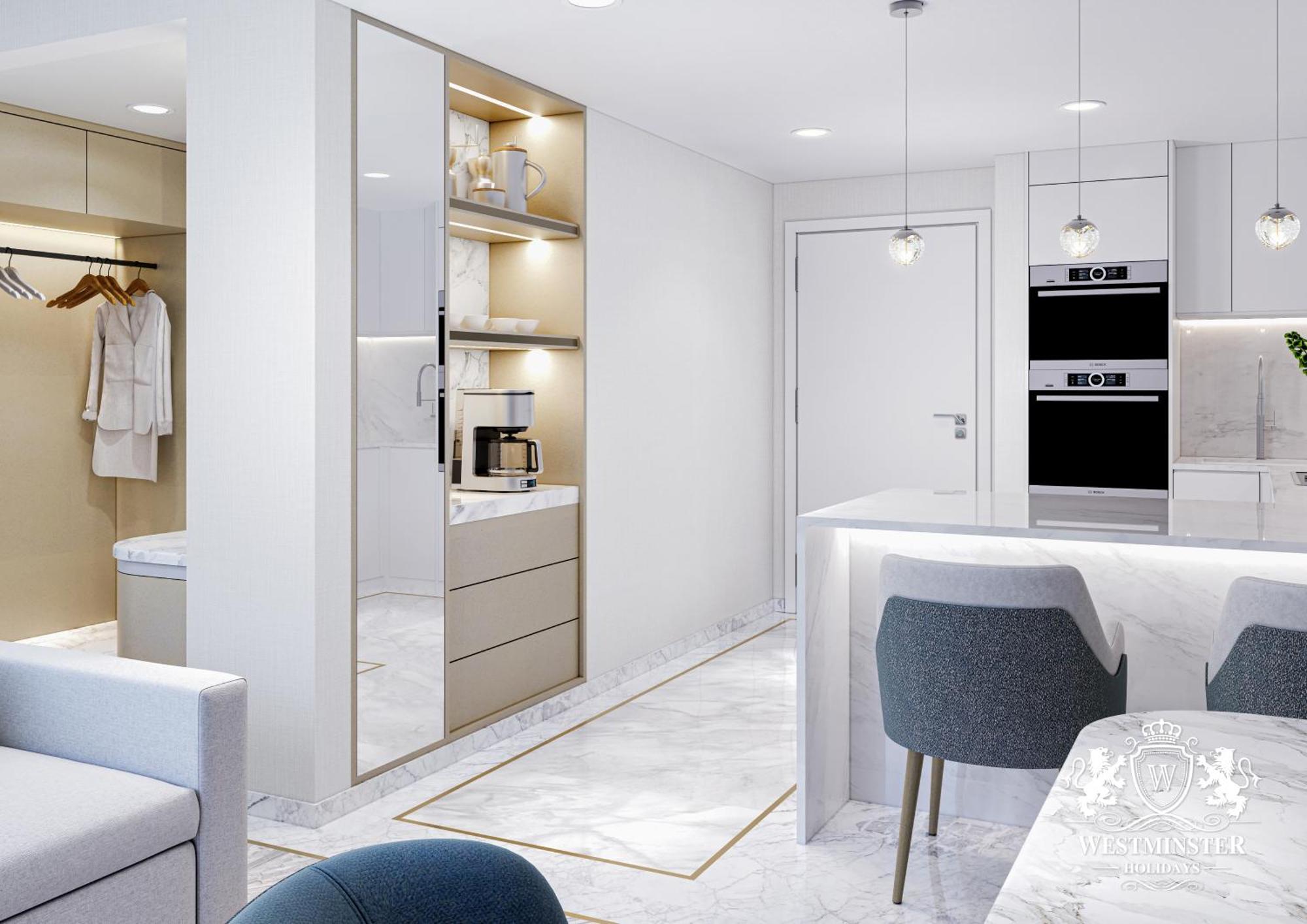 Westminster Dubai Mall Extérieur photo Interior of a typical apartment