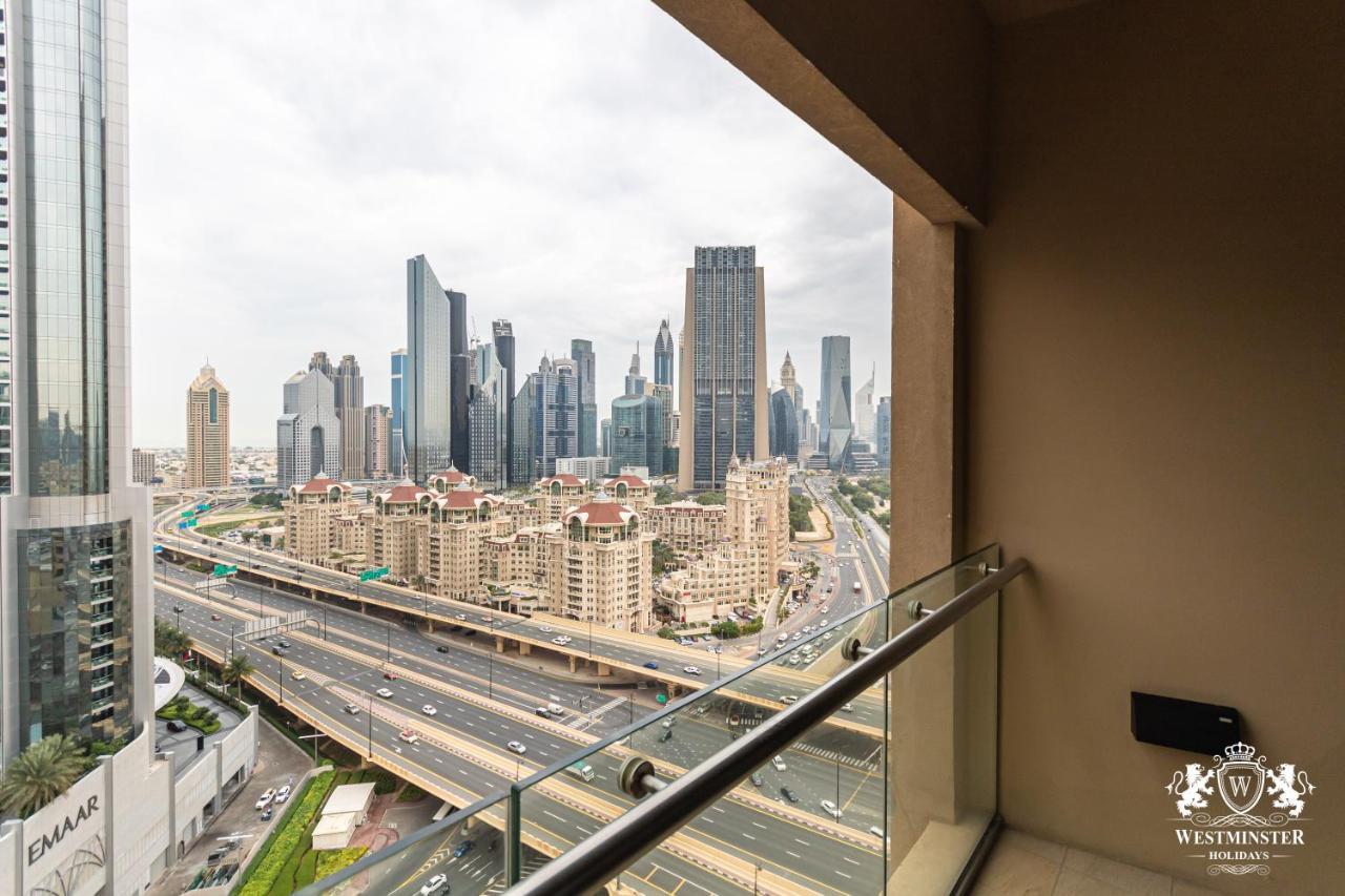 Westminster Dubai Mall Extérieur photo View from the balcony of a typical apartment